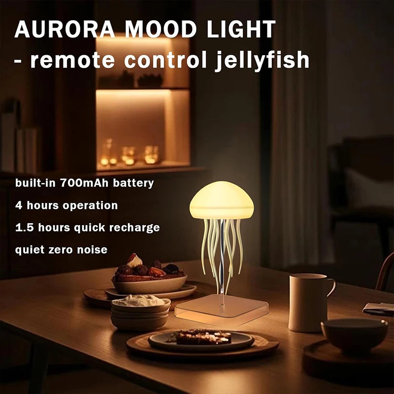 Lampe Méduse LED — 9 Tentacules & Télécommande