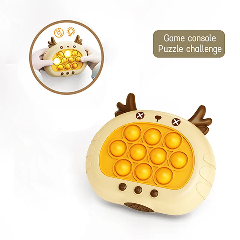 Squishy Kapibara Anti-Stress — Jouet Sensoriel qui Crache des Bulles