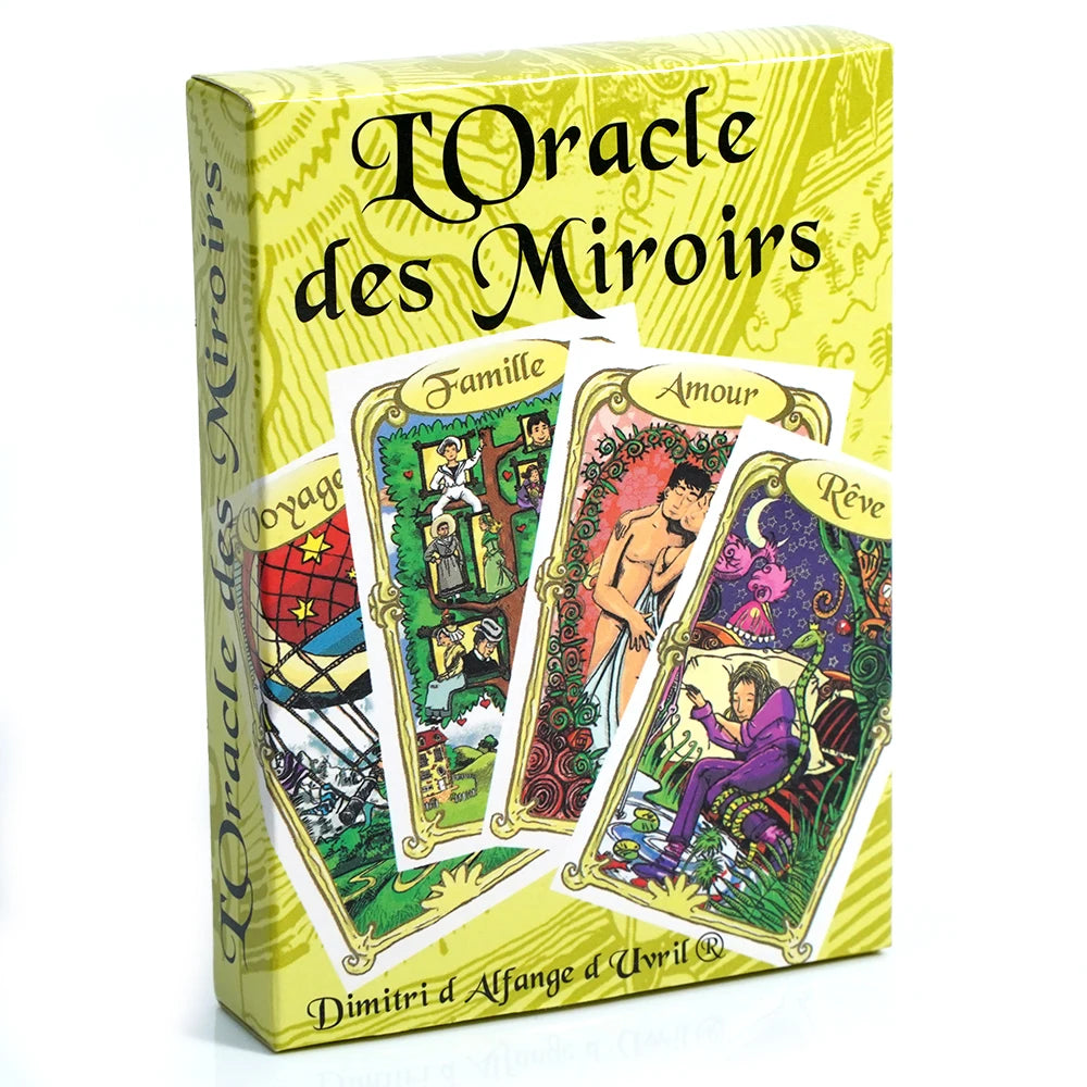 Oracle Belline Revisite French Version of Tarot Cards Gabriel Sanchez pour la Divination et la Guidance Spirituelle Family Party serenya