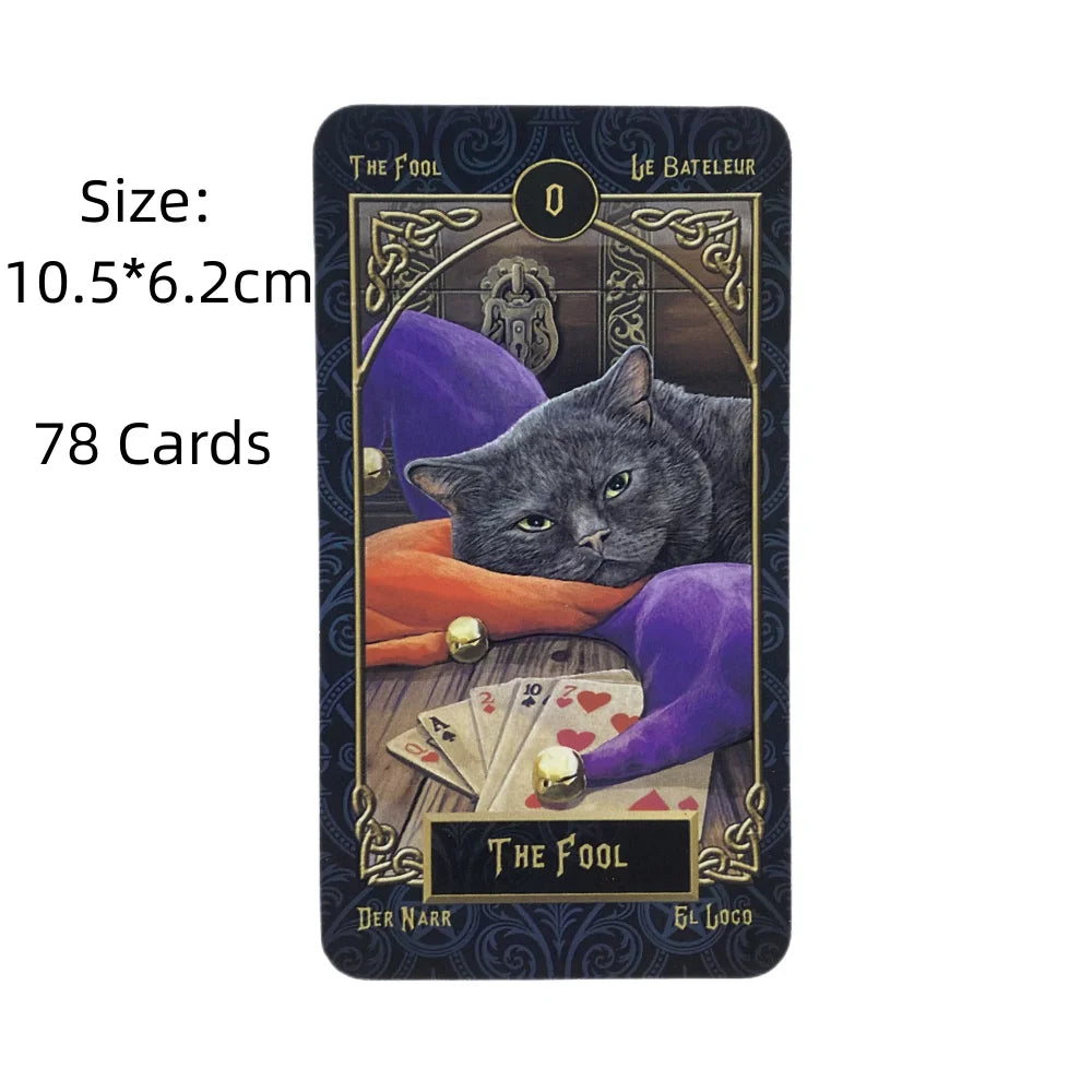Jeu de Tarot Familiars — Édition Multilingue (FR/EN/ES) serenya