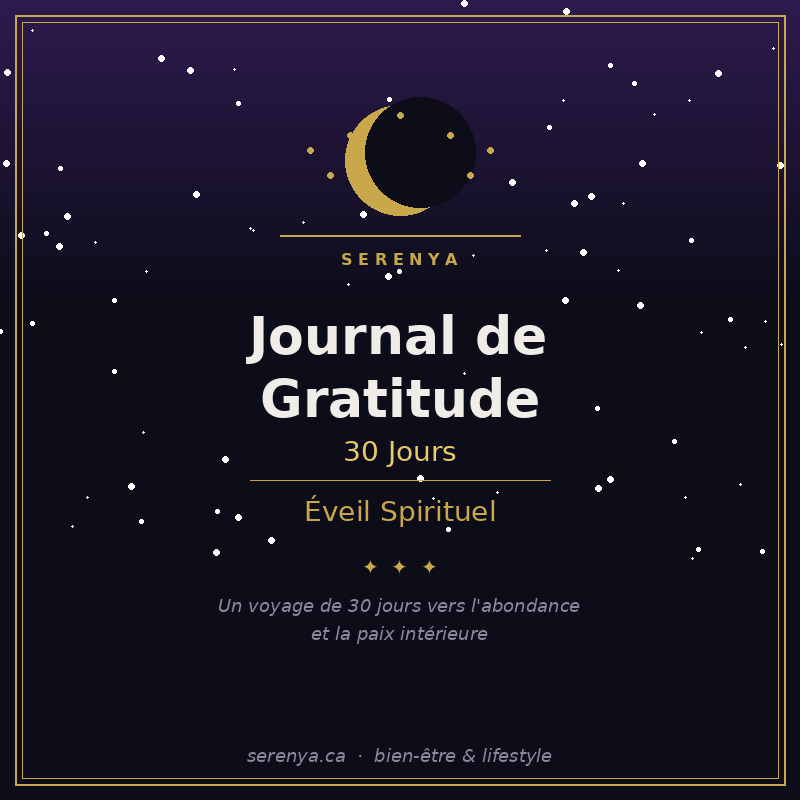 30-Day Gratitude Journal — Spiritual Awakening PDF