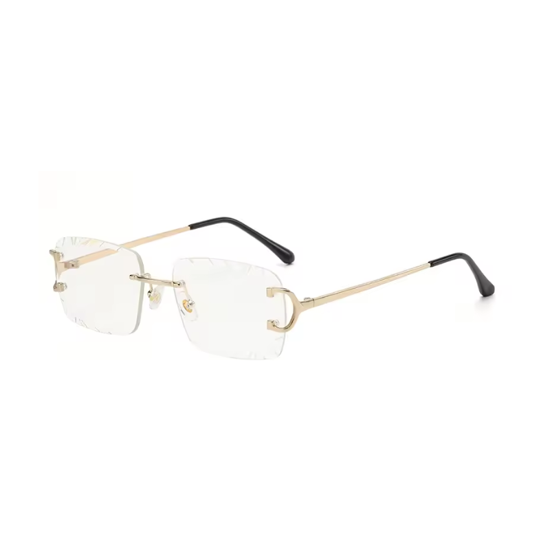 Rimless glasses