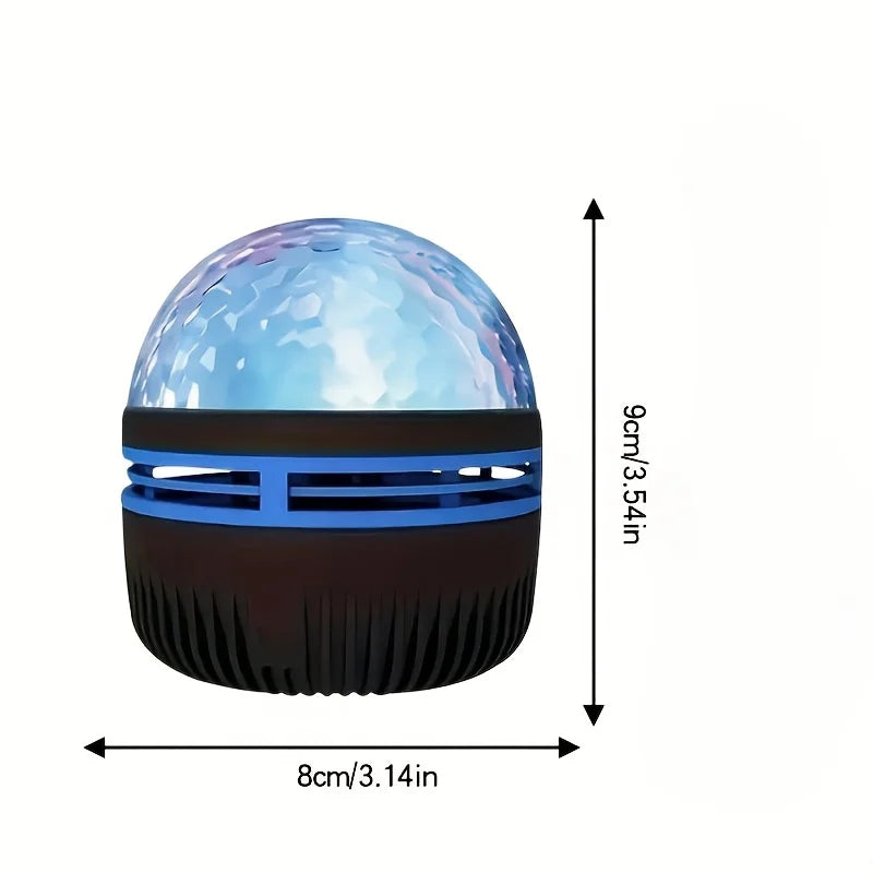 Starry Night Sky Projector LED NightLights USB Plug-in Remote Control RGB Galaxy Light 7 Modes for Party Room Bedroom Bar Decor serenya
