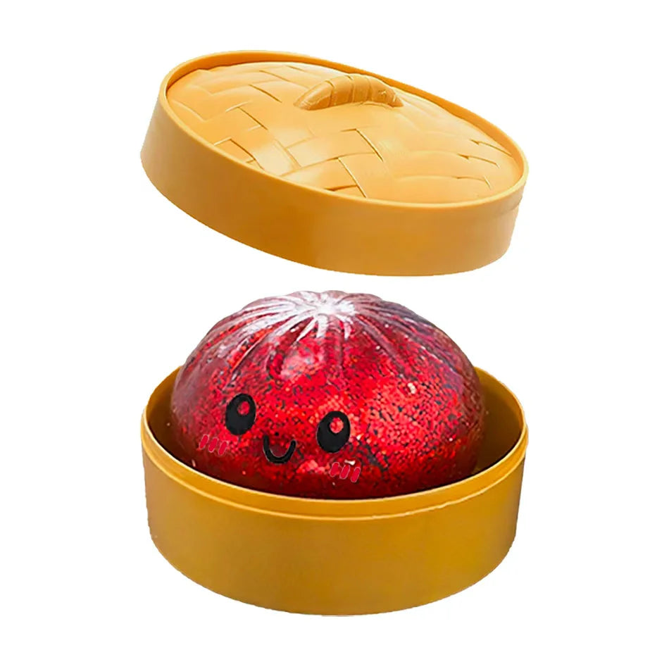 Squishy Dumpling Pailleté — Jouet Sensoriel Anti-Stress serenya