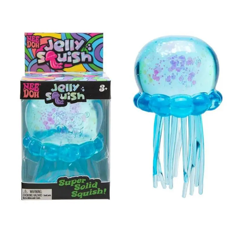 New Jellyfish Squeeze Fidget Toy Product Needoh Jellyfish Stress Relief Relax Squishy Anti-Anxiety Squeeze Object For Focus serenya