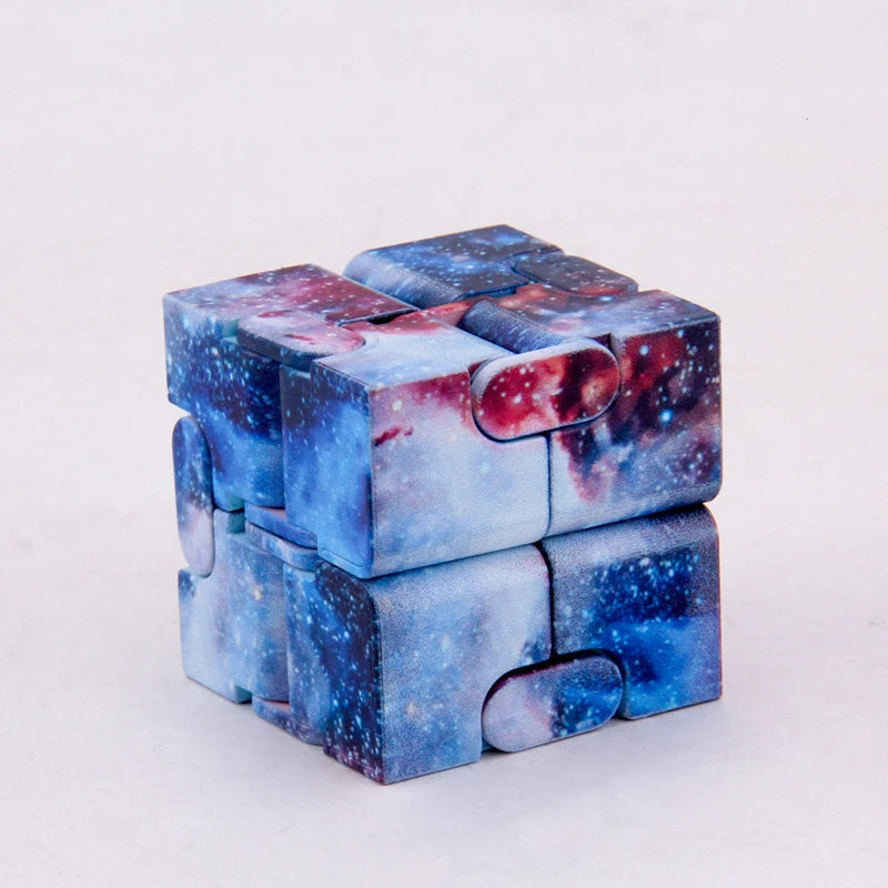 Infinity Cube Ciel Étoilé — Fidget Toy Anti-Stress Magique