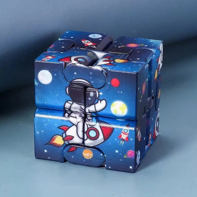 Infinity Cube Ciel Étoilé — Fidget Toy Anti-Stress Magique