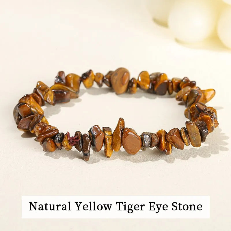 Bracelet Cristaux Naturels — Guérison Chakras & Énergie Positive serenya