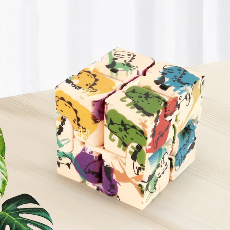 Infinity Cube Ciel Étoilé — Fidget Toy Anti-Stress Magique