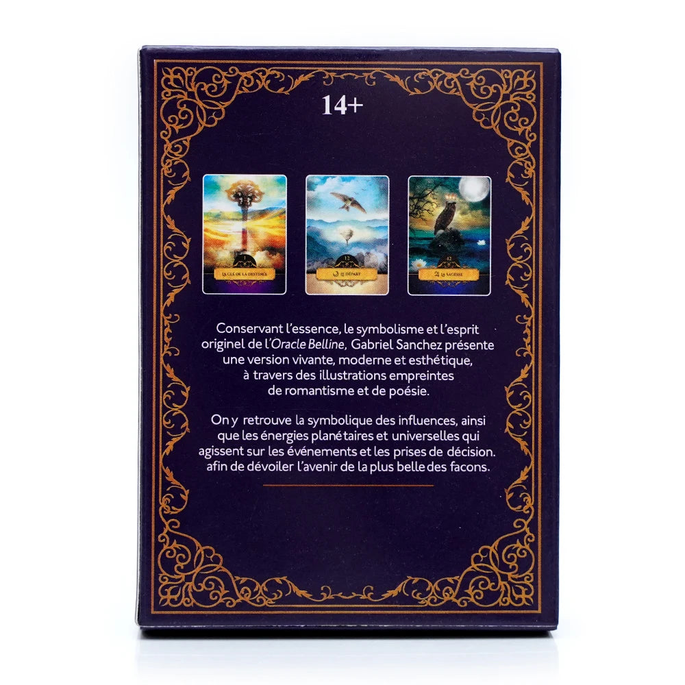 Oracle Belline Revisite French Version of Tarot Cards Gabriel Sanchez pour la Divination et la Guidance Spirituelle Family Party serenya