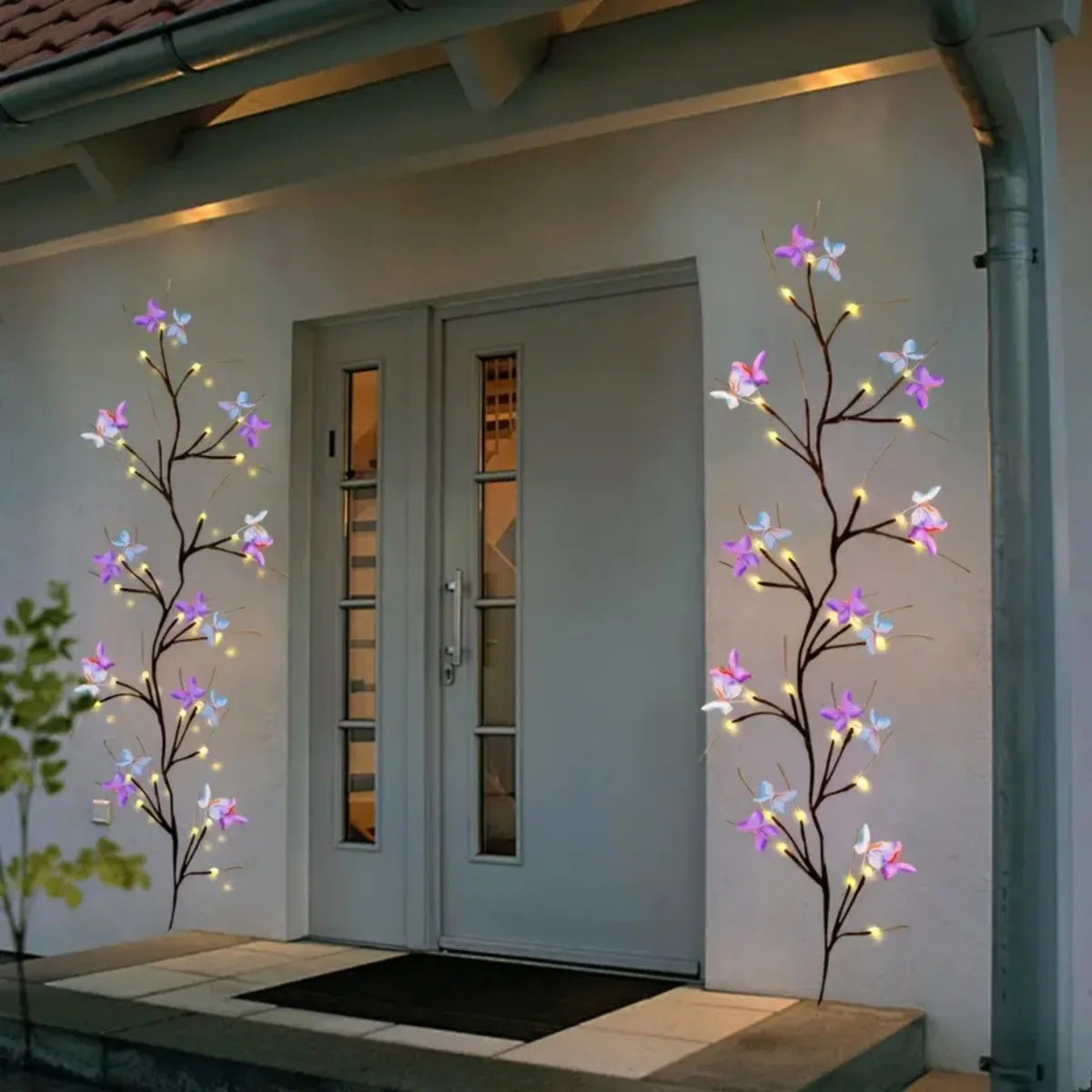 LED Butterfly String Lights — Enchanted Wall Decor 8 Modes USB