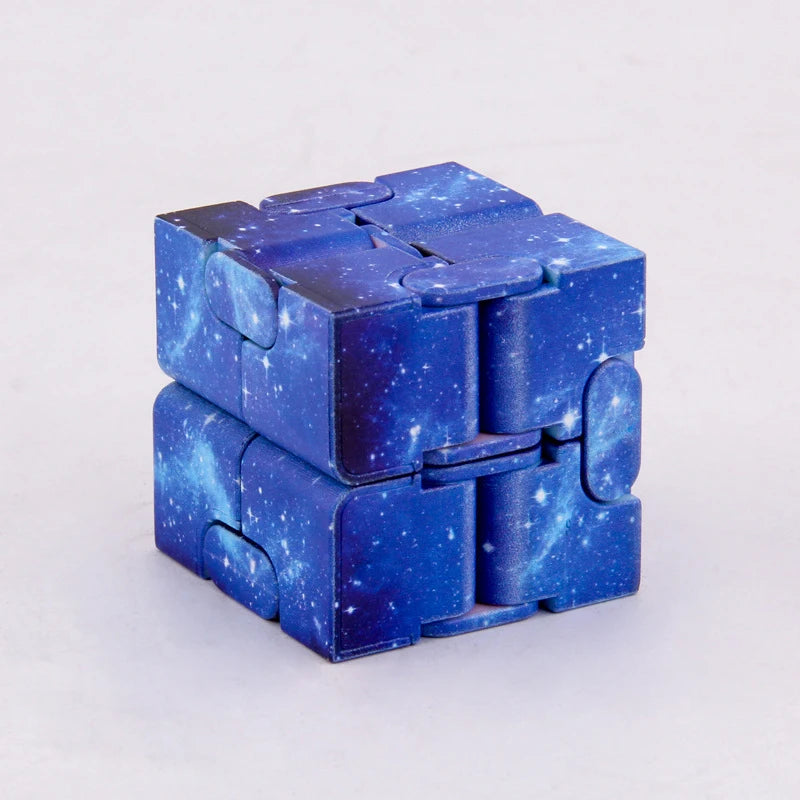 Infinity Cube Ciel Étoilé — Fidget Toy Anti-Stress Magique