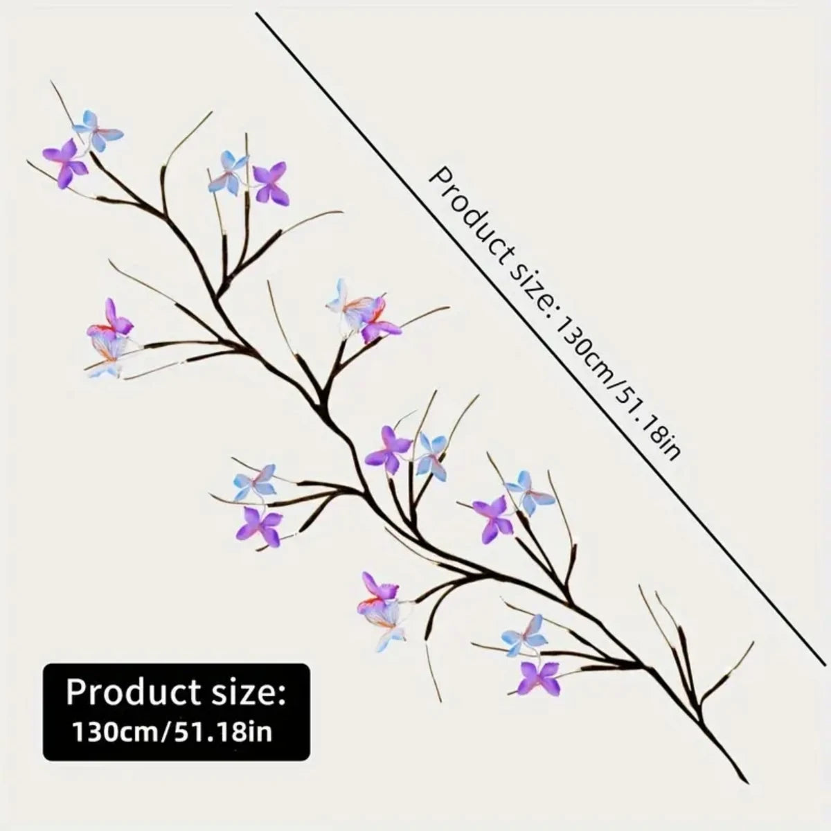 LED Butterfly String Lights — Enchanted Wall Decor 8 Modes USB