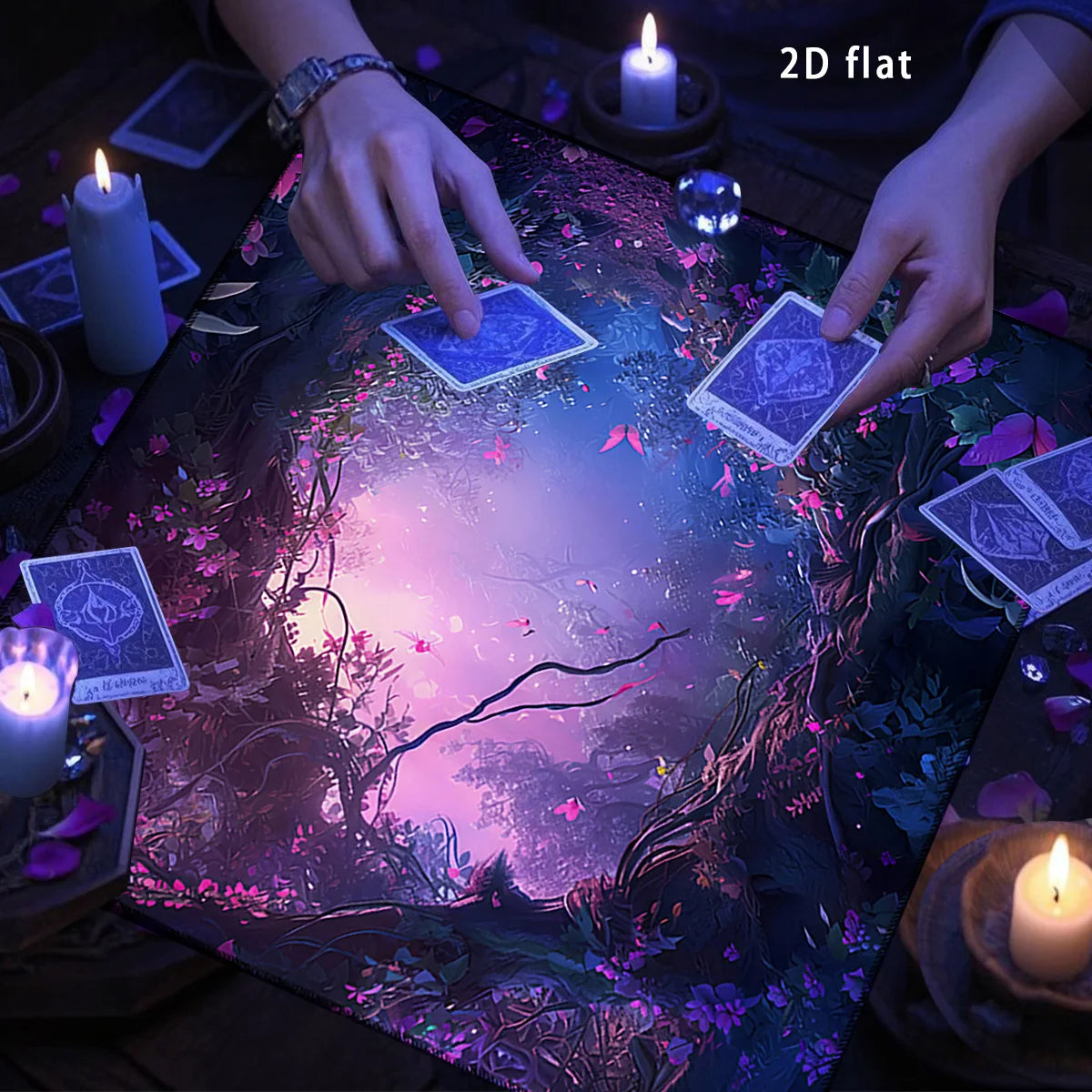Sun & Moon Altar Cloth Tarot Table Cloth Geometric Star Starry Sky Constellation Divination Cloth Witchcraft Astrology Decor serenya