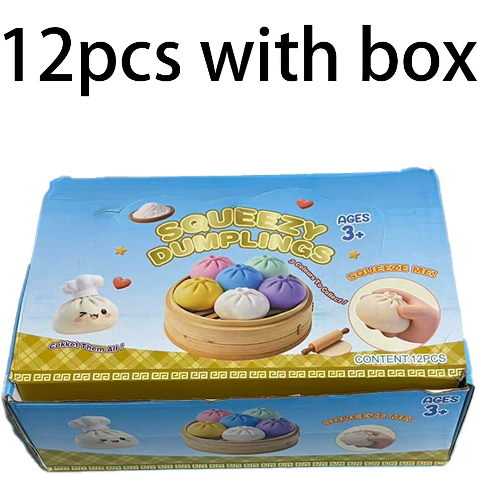 Squishy Dumpling Pailleté — Jouet Sensoriel Anti-Stress serenya