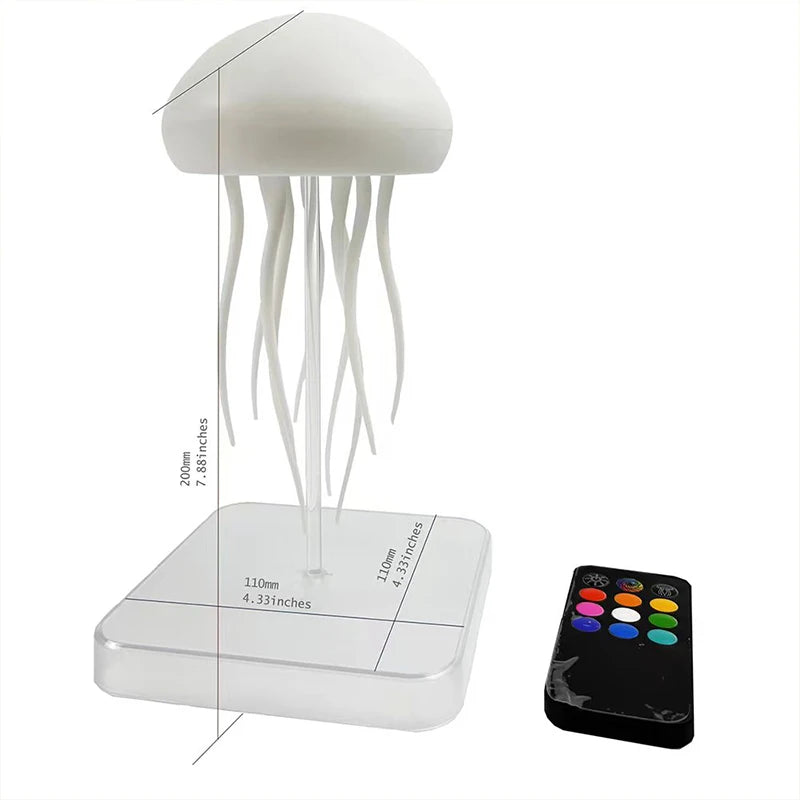 Lampe Méduse LED — 9 Tentacules & Télécommande