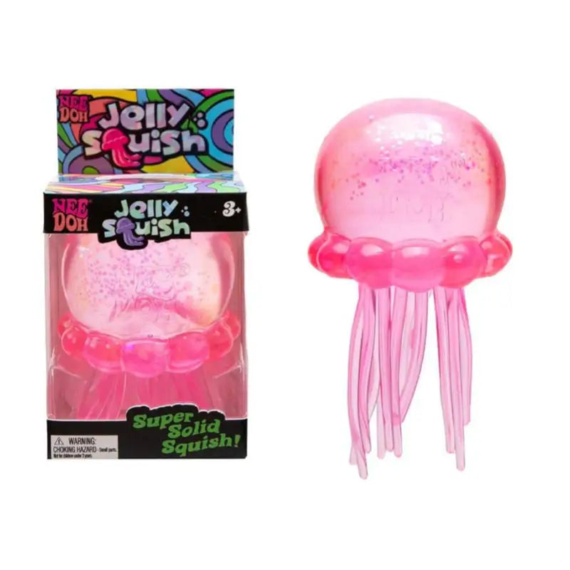 New Jellyfish Squeeze Fidget Toy Product Needoh Jellyfish Stress Relief Relax Squishy Anti-Anxiety Squeeze Object For Focus serenya