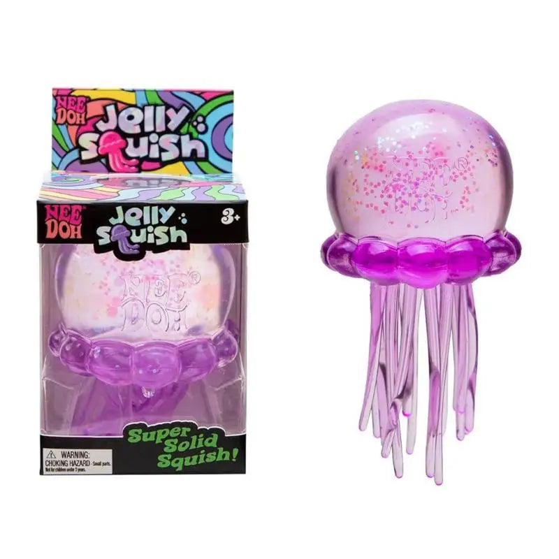 New Jellyfish Squeeze Fidget Toy Product Needoh Jellyfish Stress Relief Relax Squishy Anti-Anxiety Squeeze Object For Focus serenya