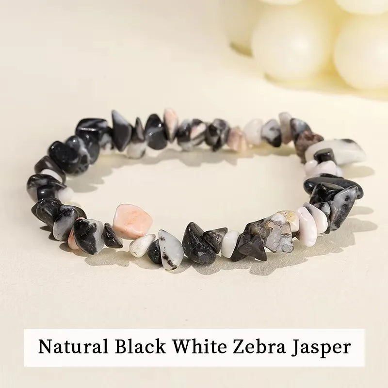 Bracelet Cristaux Naturels — Guérison Chakras & Énergie Positive serenya