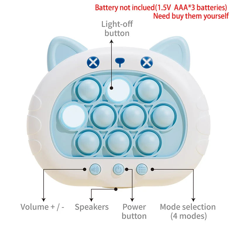 Squishy Kapibara Anti-Stress — Jouet Sensoriel qui Crache des Bulles