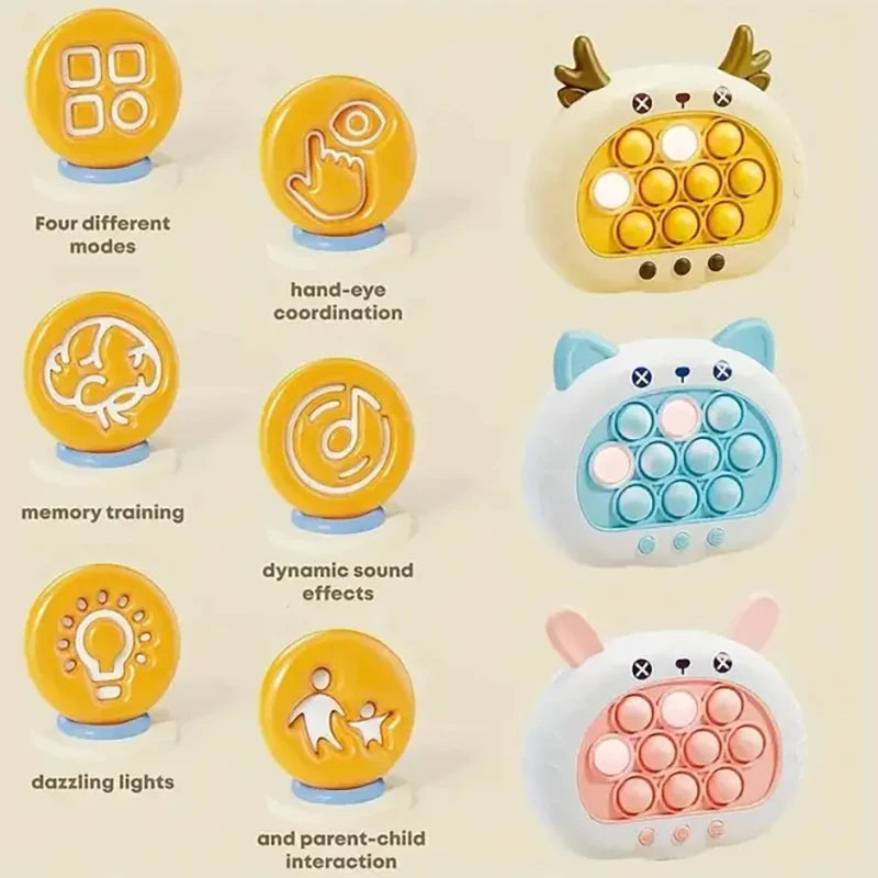 Squishy Kapibara Anti-Stress — Jouet Sensoriel qui Crache des Bulles